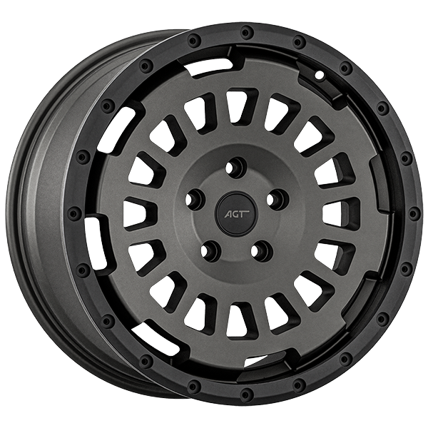 8.5X18" PCD 6X130 AGT Wheels 18192 84.10 mm Matt Black