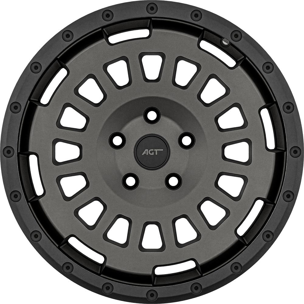 8.5X18" PCD 6X130 AGT Wheels 18192 84.10 mm Matt Black