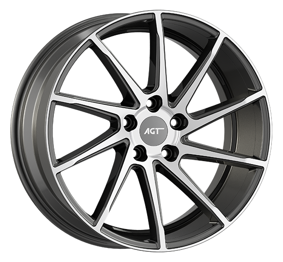 8.5X18" PCD5X112 AGT Wheels 821 ET66.6 TD 66.6 mm