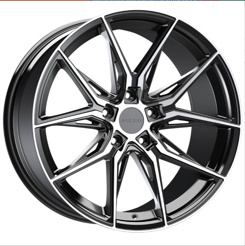 8.5X19" Arceo Wheels ARC19177 BLD PCD 5x108 ET35