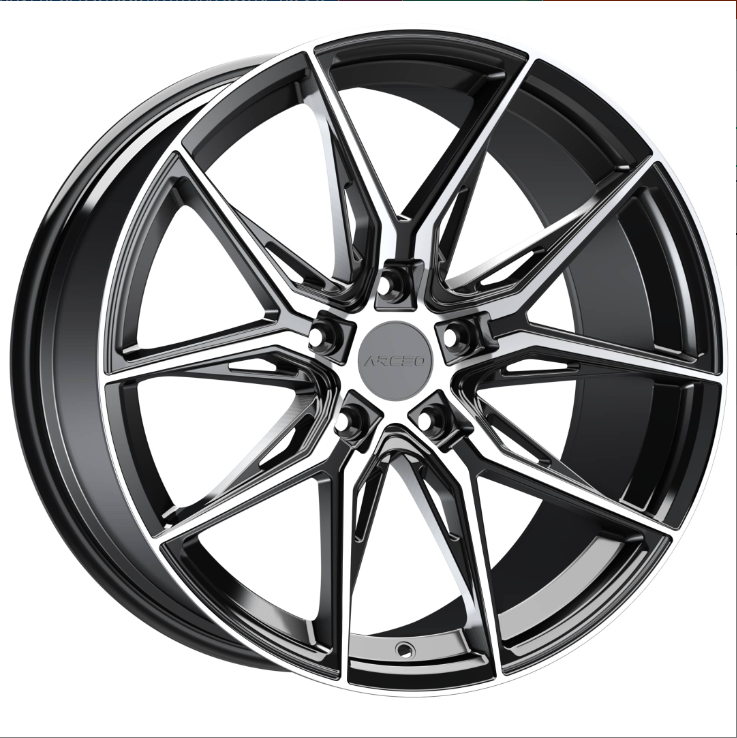 8.5X19" Arceo Wheels ARC19177 BLD PCD 5x112 ET35