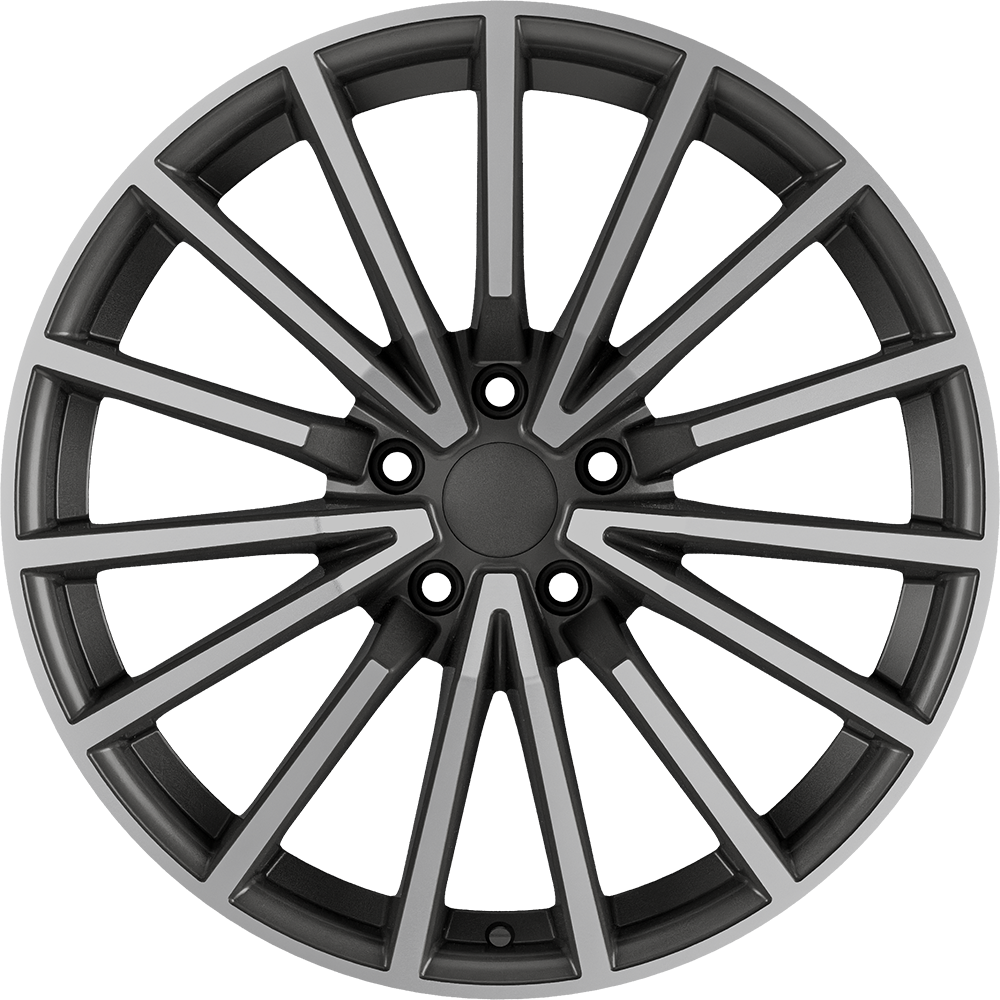 8.5X19" PCD 5X108 AGT Wheels 19288 60.10 mm Matt Titan Diamond