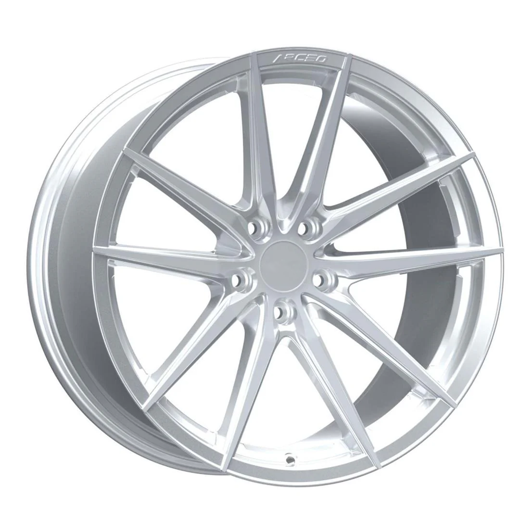 8.5X19" PCD 5X108 Arceo Wheels 19190 ET33 73.10 mm Silver Diamond