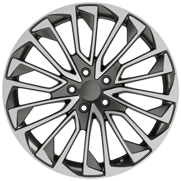 8.5X19" PCD 5X112 AGT Wheels 19277 ET40 66.50 mm Titan Diamond