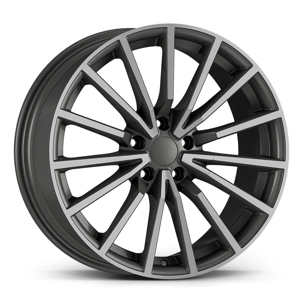 8.5X19" PCD 5X112 AGT Wheels 19288 66.50 mm Matt Titan Diamond