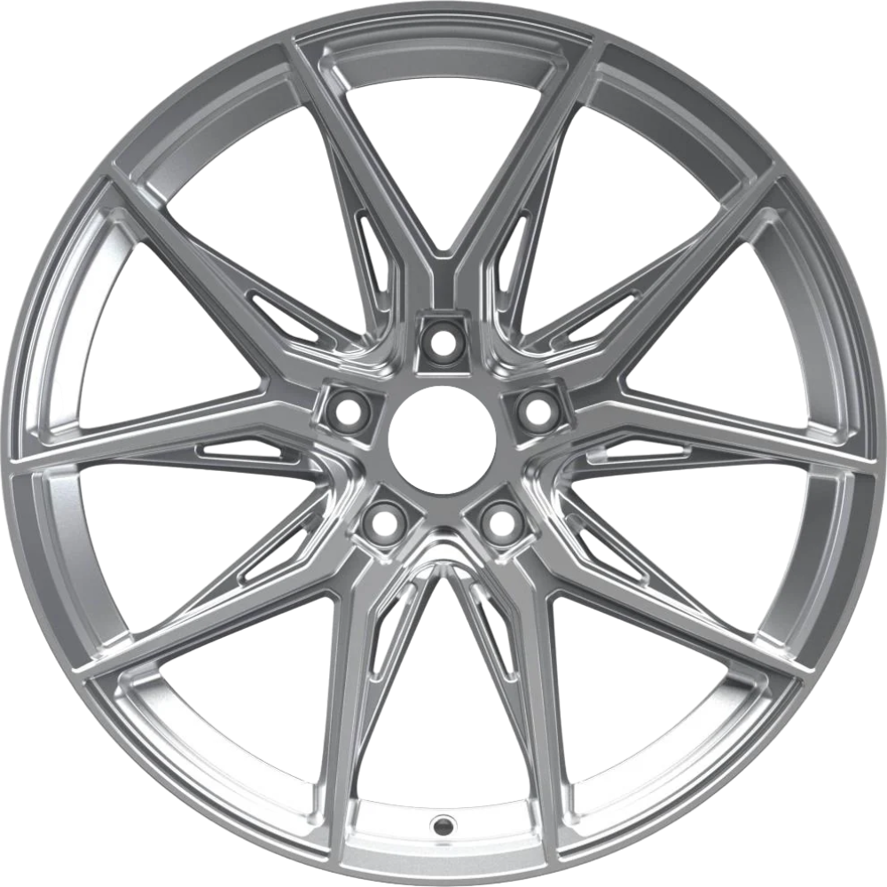 8.5X19" PCD 5X112 Arceo Wheels ARC-19177-09 ET35 Silver Diamond 73.1 mm