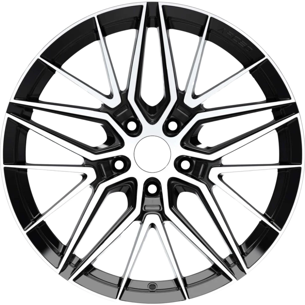 8.5X19" PCD 5X112 Arceo Wheels ARC-19193-03 ET35 BLACK DIAMOND SEVILLA 73.1 mm