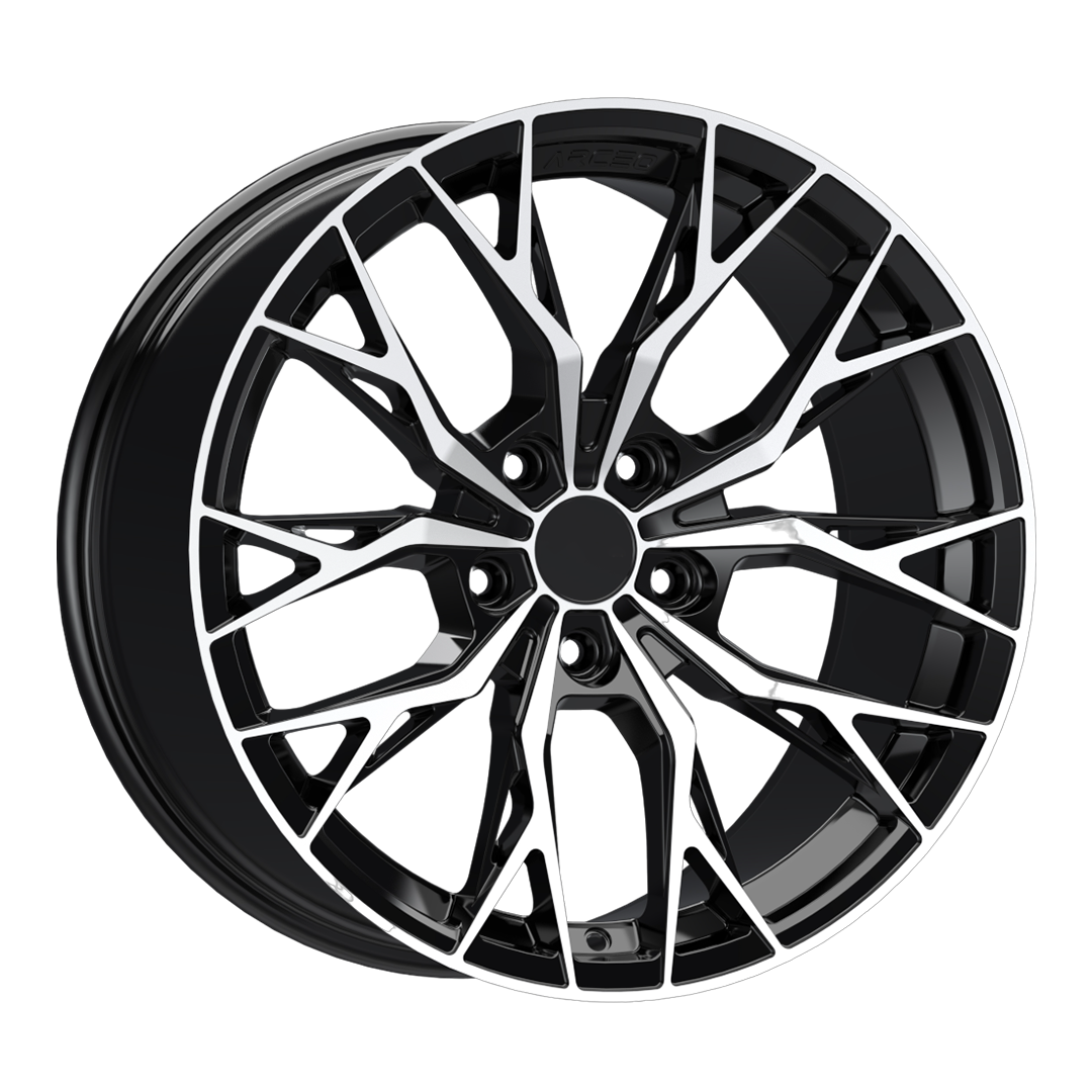 8.5X19" PCD 5X112 Arceo Wheels ARC-19239-03 ET45 BLACK DIAMOND ROMA 73.1 mm