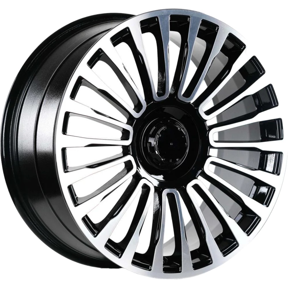 8.5X19" PCD 5X112 RC 225 BLACK DIAMOND ET38 66.6 mm