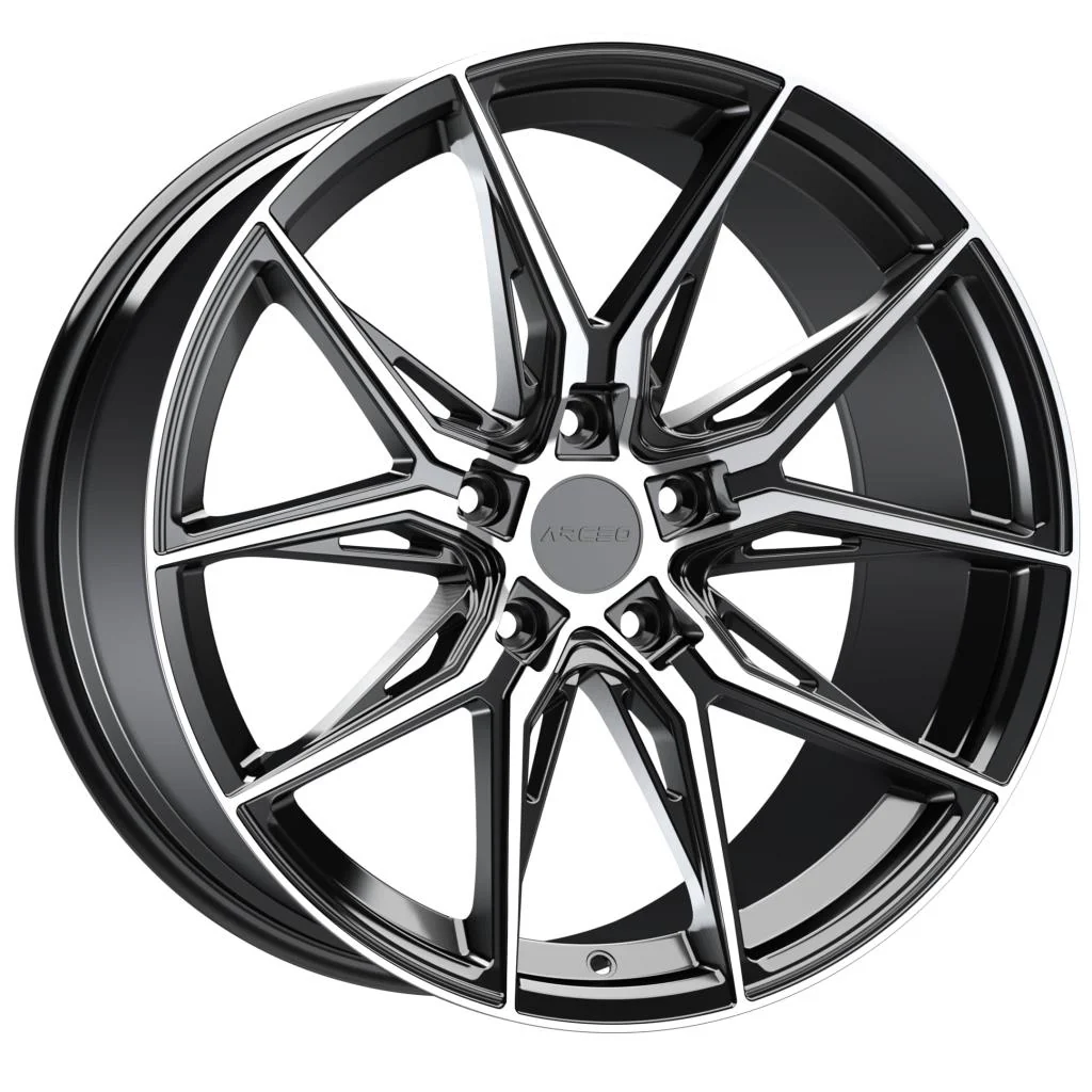 8.5X19" PCD 5X114.3 Arceo Wheels 19177-39 ET35 73.10 mm Black Diamond