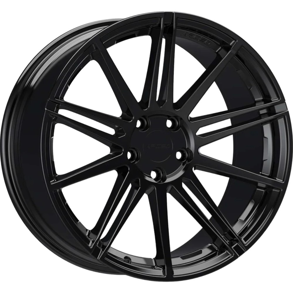 8.5X19" PCD 5X114.3 Arceo Wheels ARC-19200-21 ET35 Black Mallorca 73.1 mm