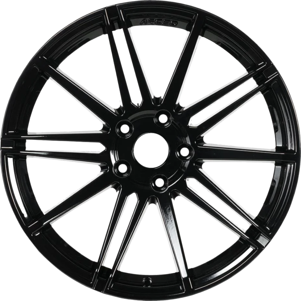 8.5X19" PCD 5X114.3 Arceo Wheels ARC-19200-21 ET35 Black Mallorca 73.1 mm