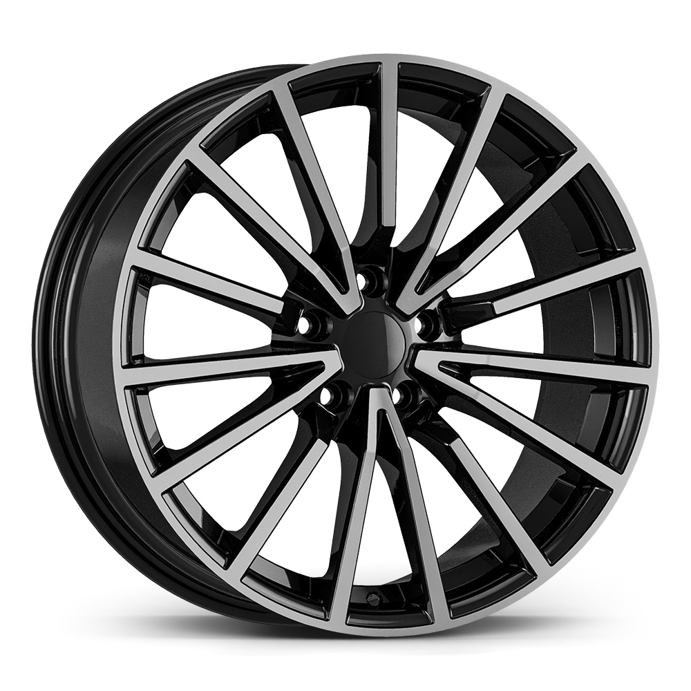 8.5X19" PCD 5X114 AGT Wheels 19288 64.10 mm Matt Black Diamond