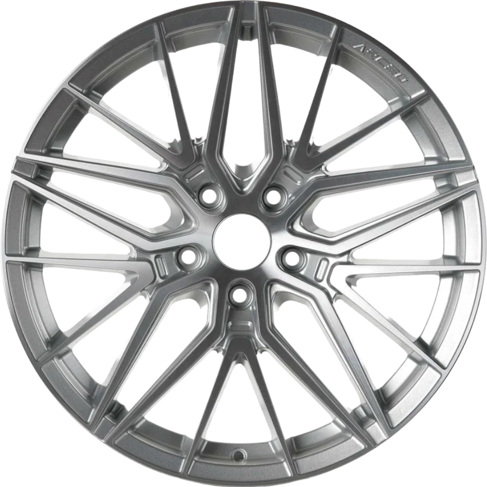 8.5X19" PCD 5X114 Arceo Wheels  19193 SILVER DIAMOND SEVILLA ET35 73.1 mm