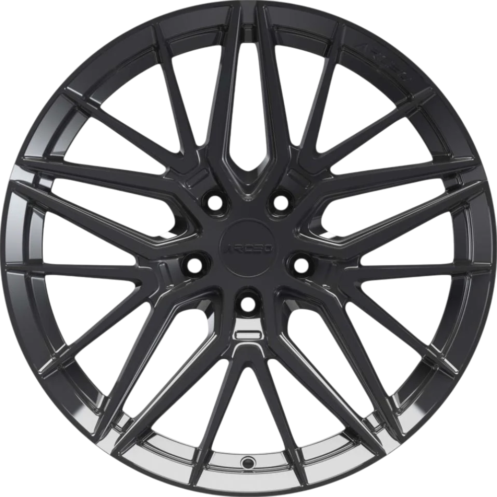 8.5X19" PCD 5X120 Arceo Wheels  19193 GUN METAL DIAMOND ET33 72.6 mm