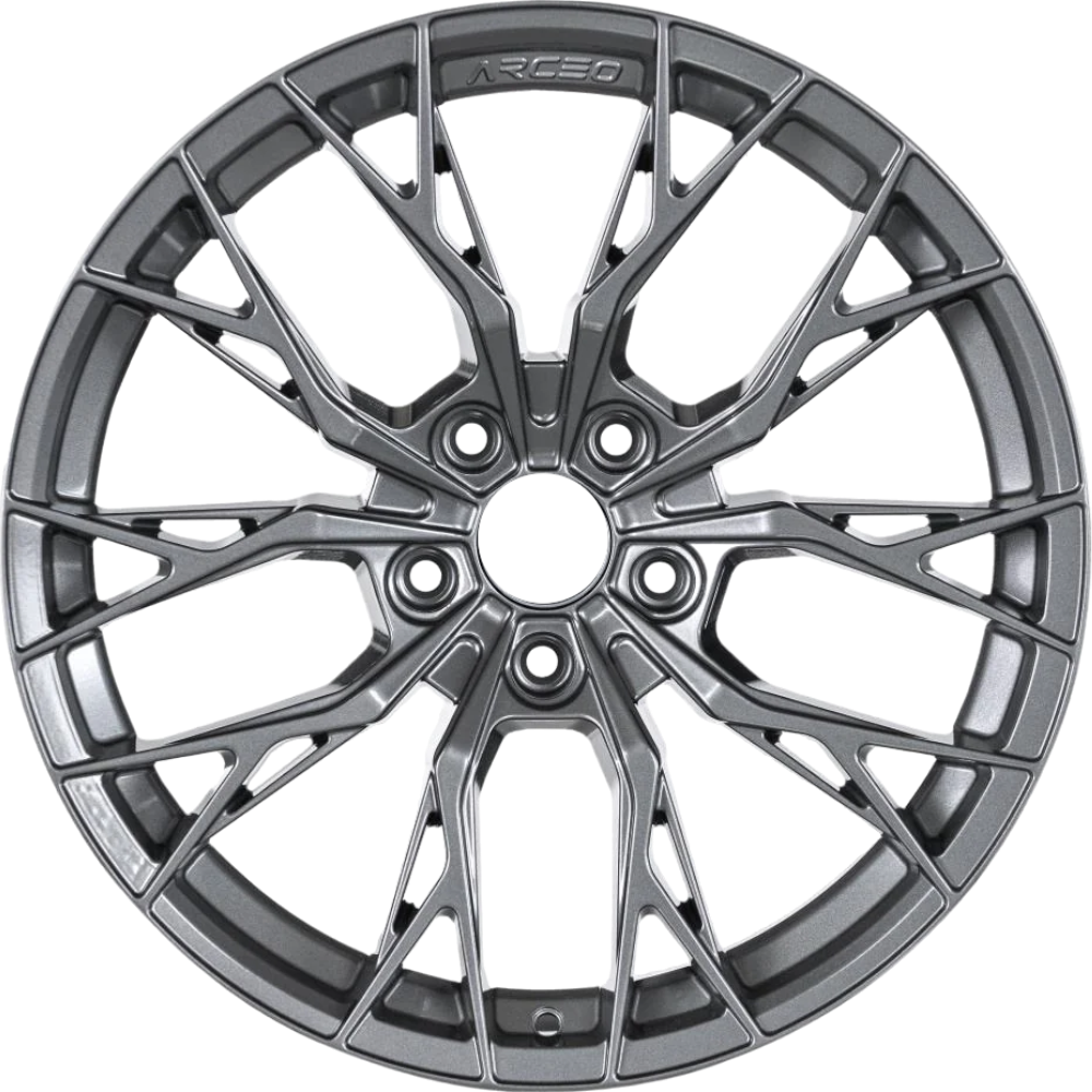 8.5X19" PCD 5X120 Arceo Wheels ARC-19239-45 ET35 Titan Roma 72.6 mm