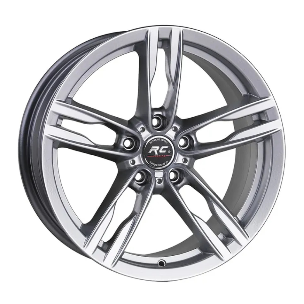 8.5X19" PCD 5X120 RC 182 SILVER ET33 72.6 mm
