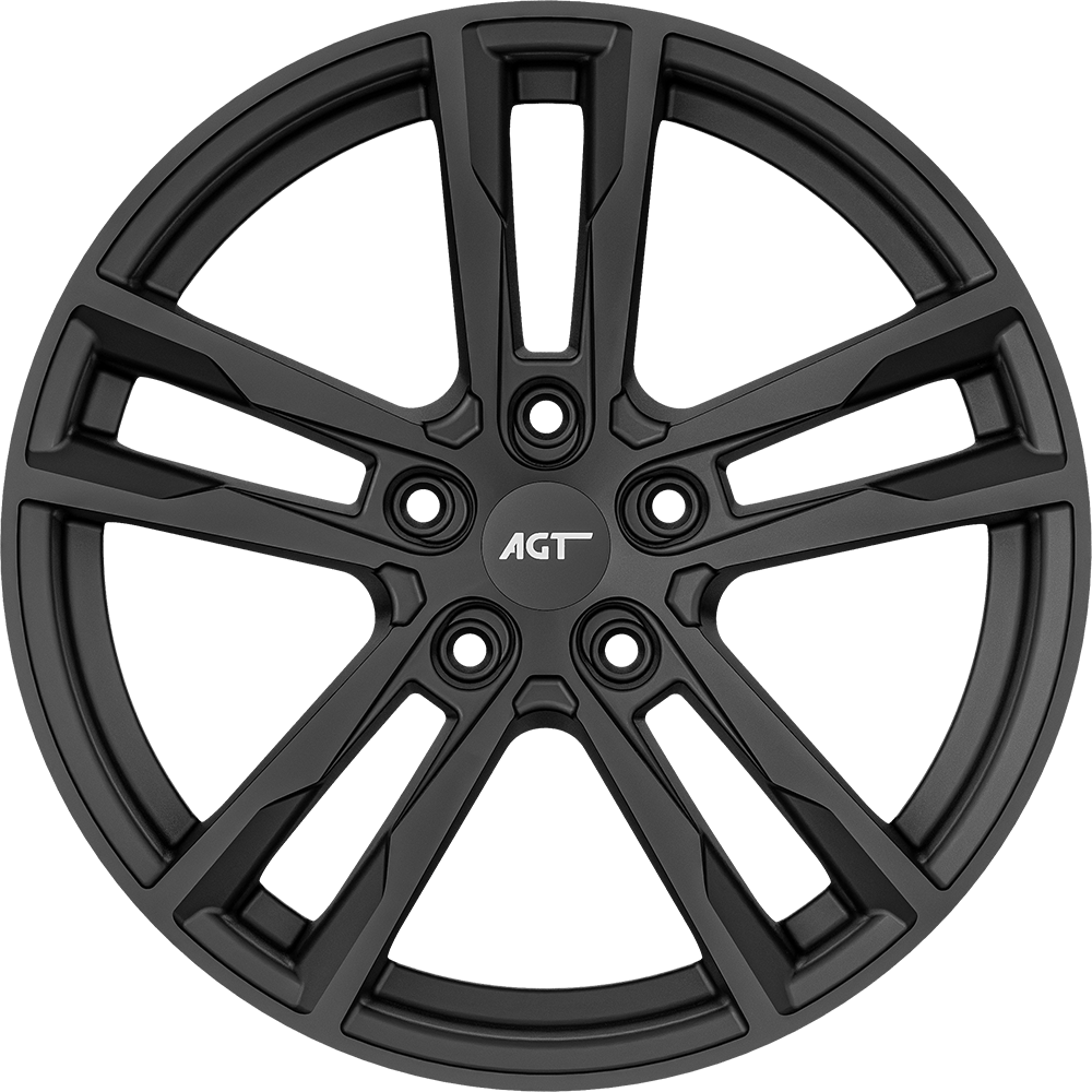 8.5X19" PCD 5XD AGT Wheels 19094 ET42 72.60 mm Matt Black