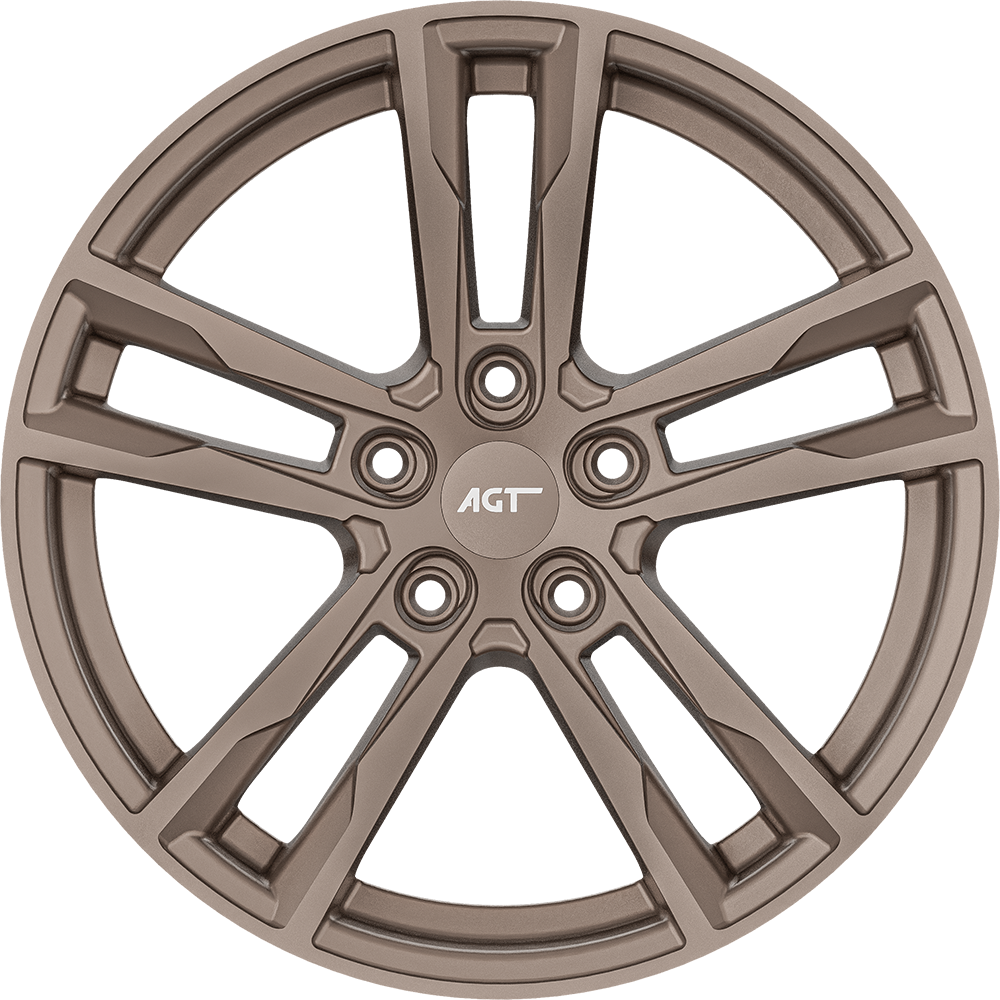 8.5X19" PCD 5XD AGT Wheels 19094 ET42 72.60 mm Matt Bronze