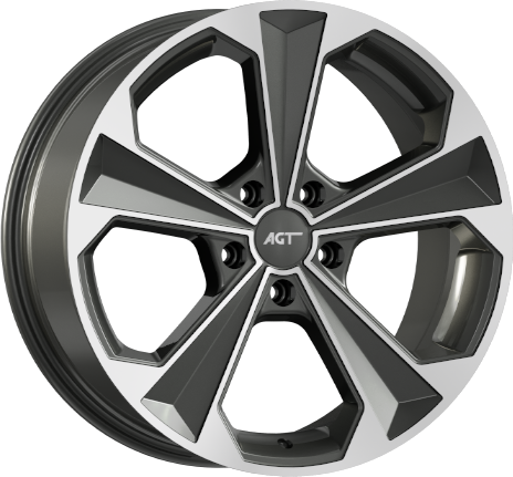8.5X19" PCD5X108 AGT Wheels 19062 ET35 TD 72.6 mm