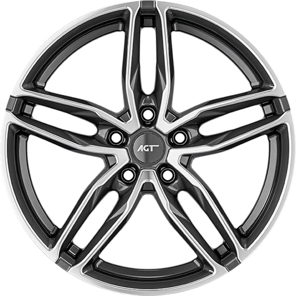 8.5X19" PCD5X112 AGT Wheels 907 ET72.6 TD 72.6 mm
