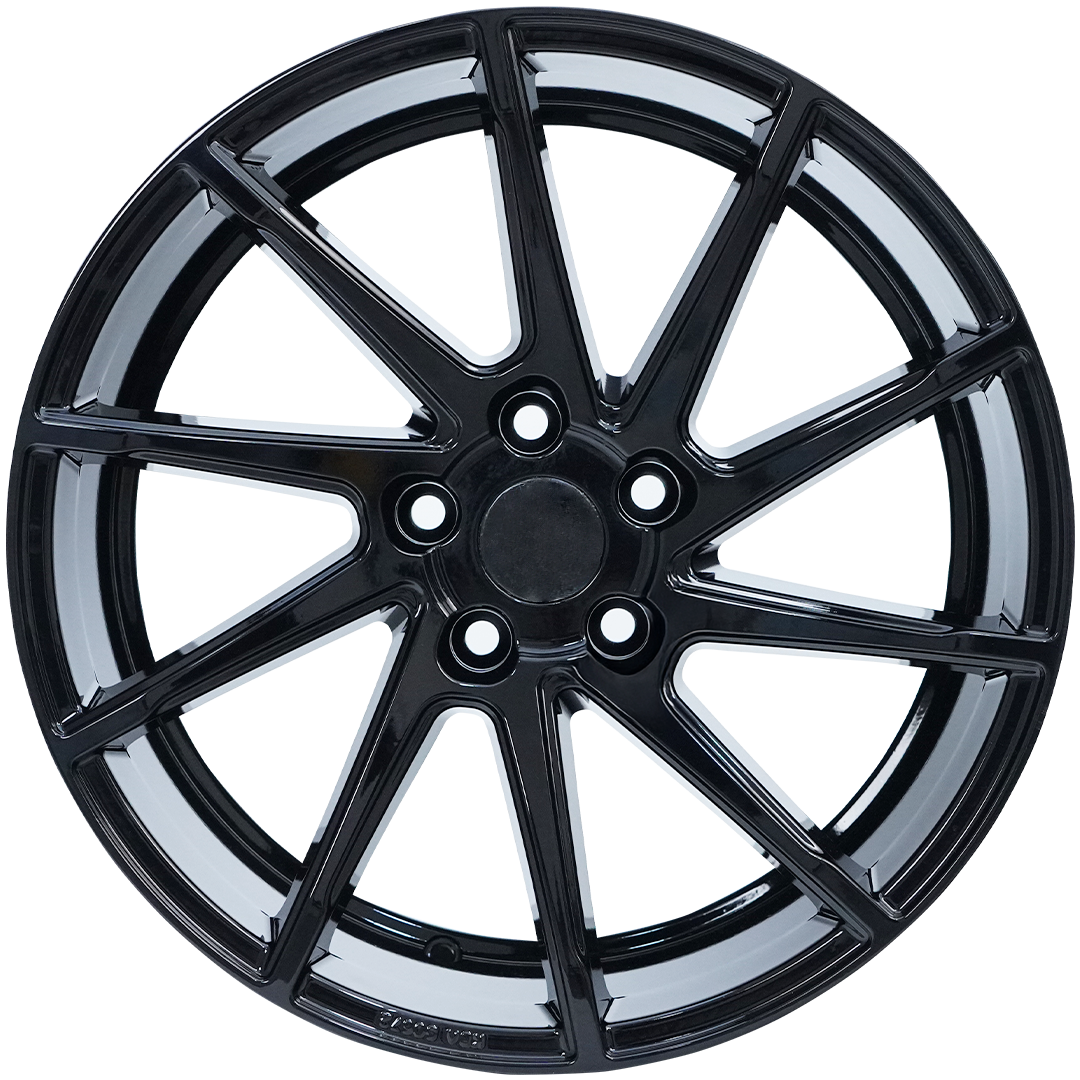 8.5X19" PCD5X112 AGT Wheels 921 ET35 Black 66.6 mm