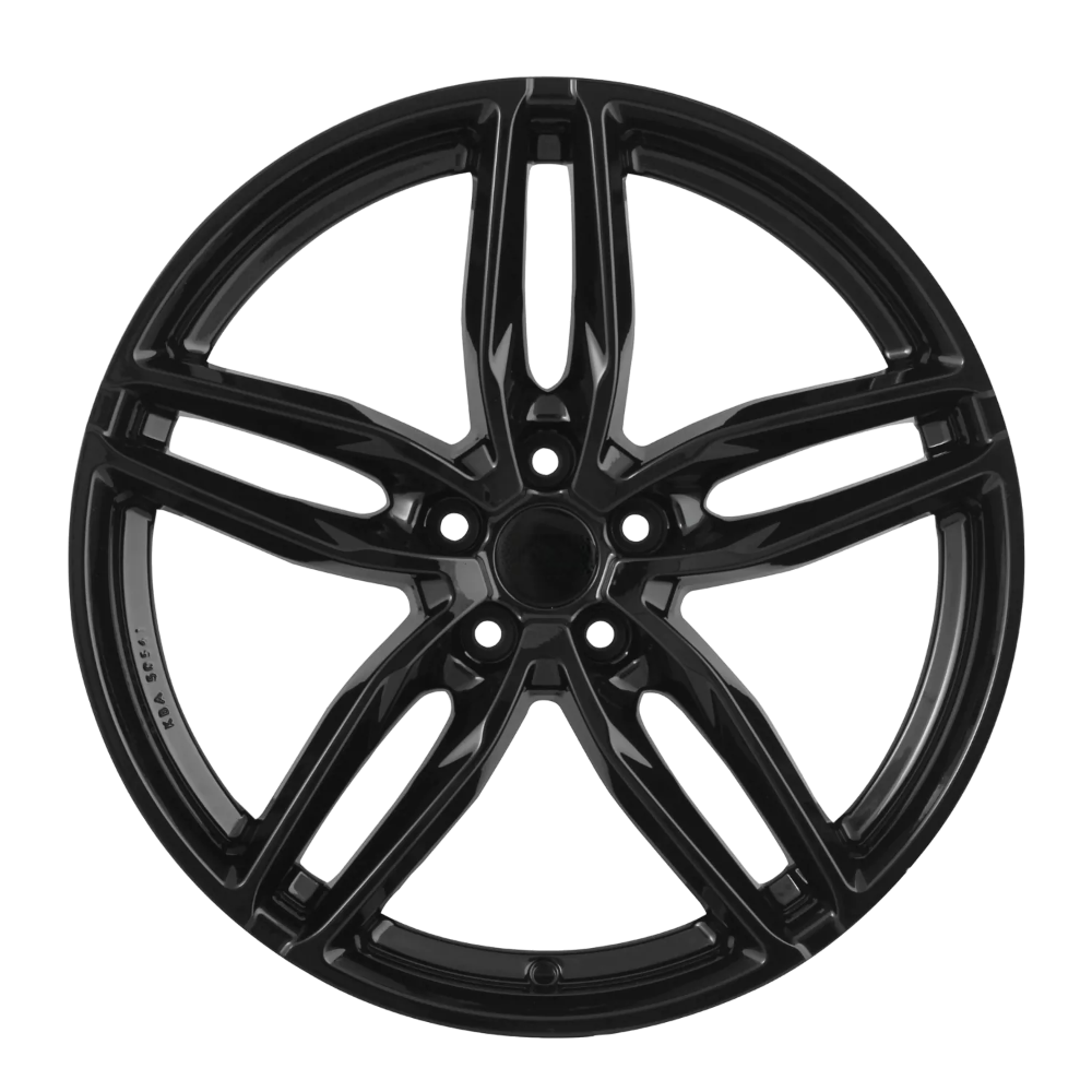8.5X19" PCD5X120 AGT Wheels 1007 ET35 Black 72.6 mm