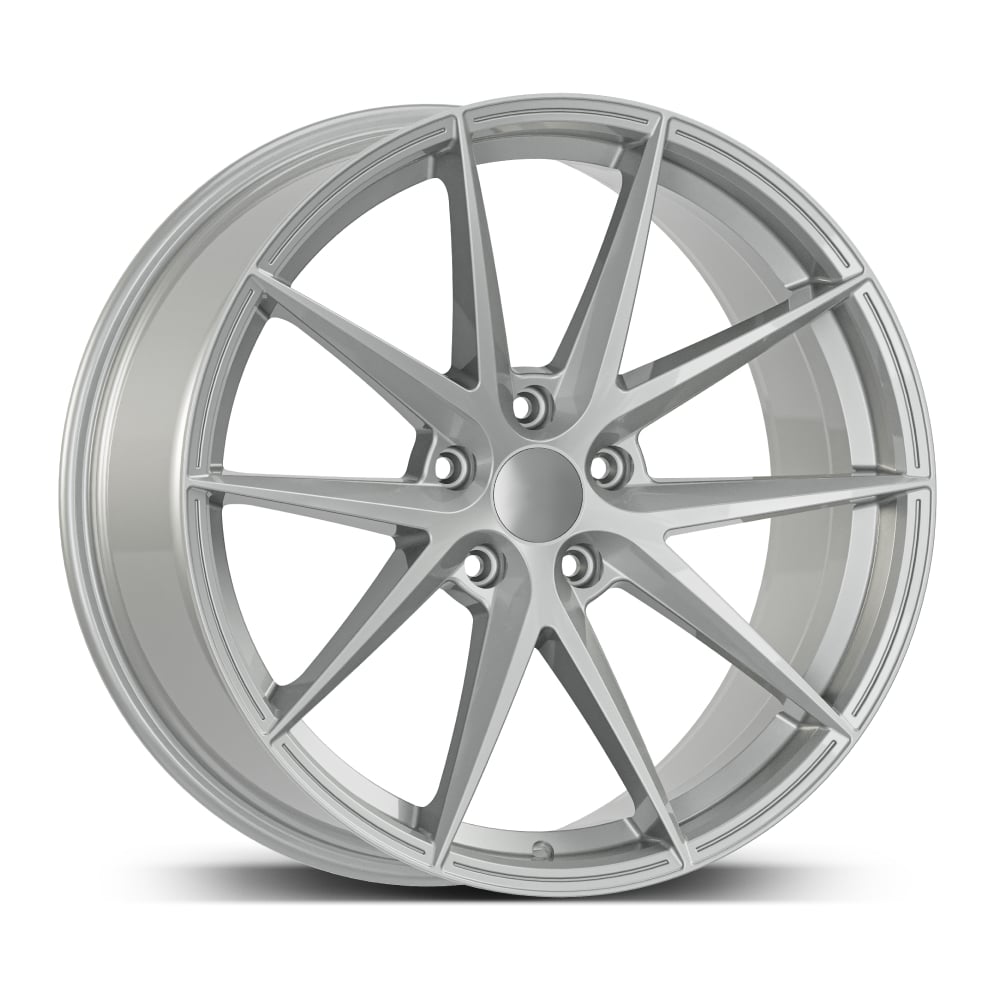 8.5X20" PCD 5X112 AGT Wheels 20235-K1  ET30 66.60 mm Full Silver