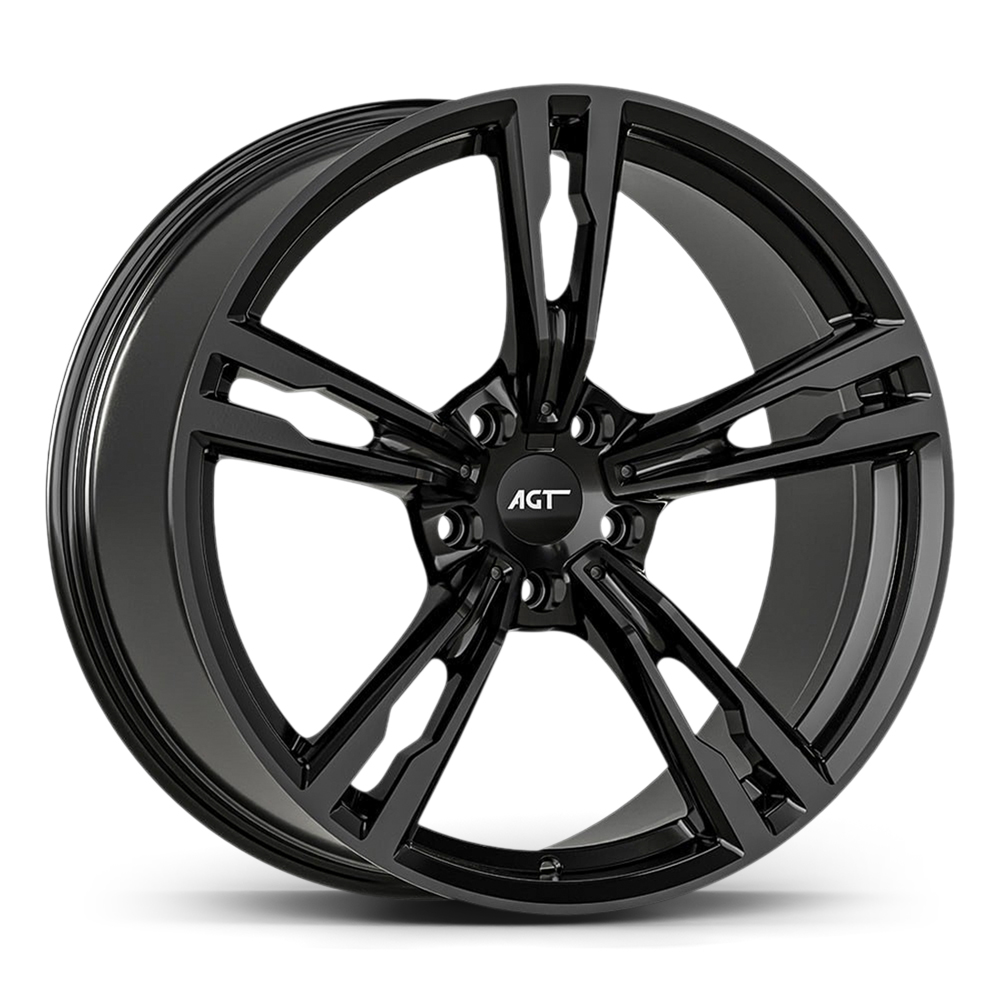 8.5X20" PCD 5X112 AGT Wheels 20265-1 ET28 66.60 mm Gloss Black