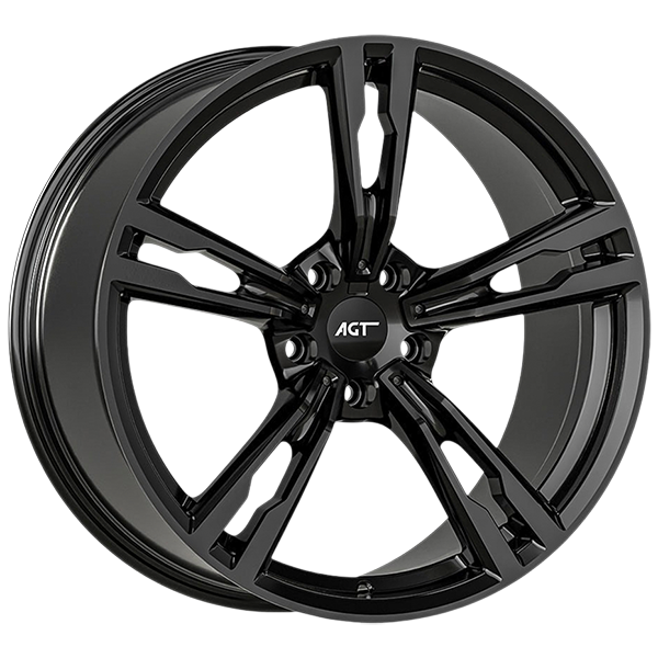 8.5X20" PCD 5X112 AGT Wheels 20265-1 ET28 66.60 mm Gloss Black