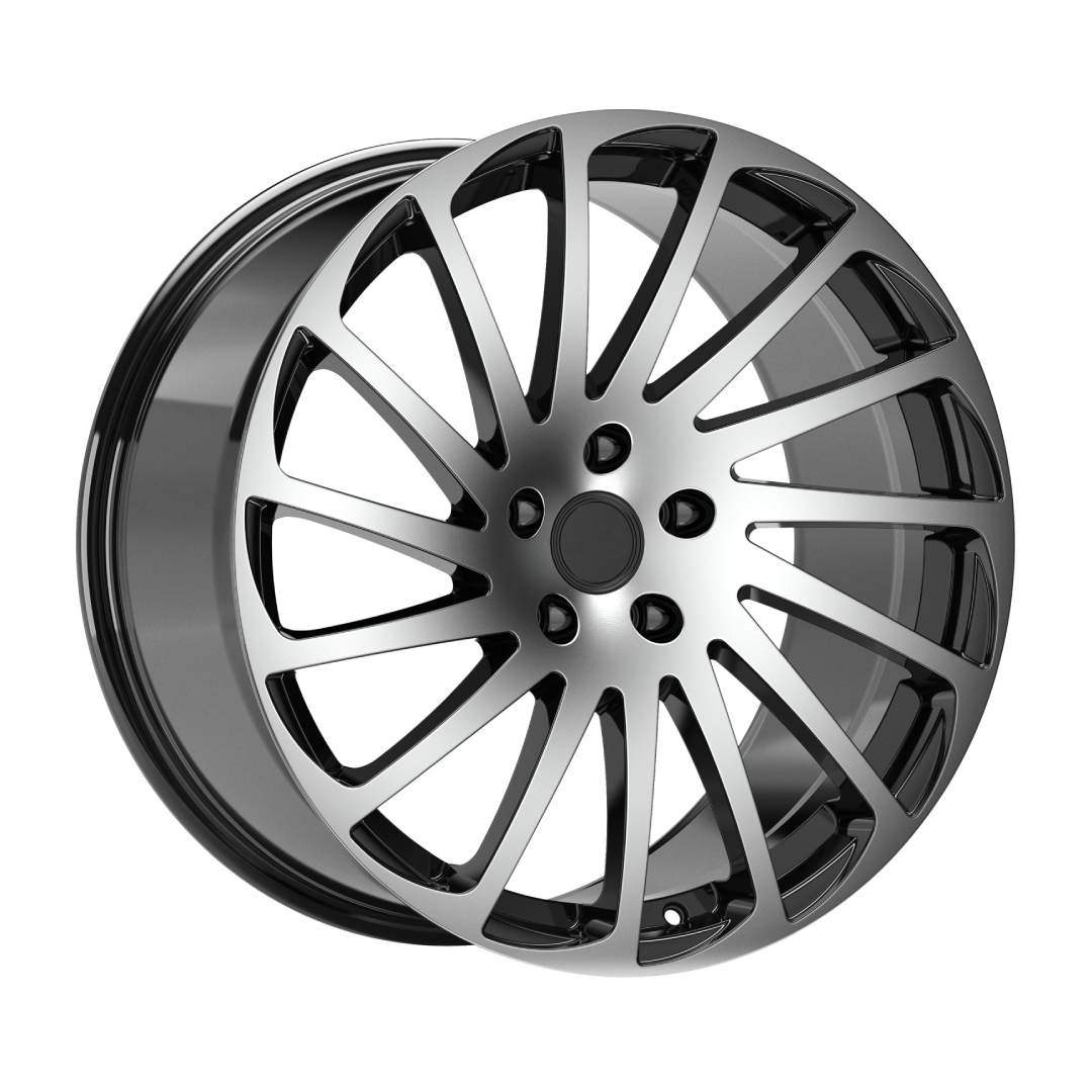 8.5X20" PCD 5x112 Velare 20117-1 ET42 66.60 mm Santoroni Black Diamond