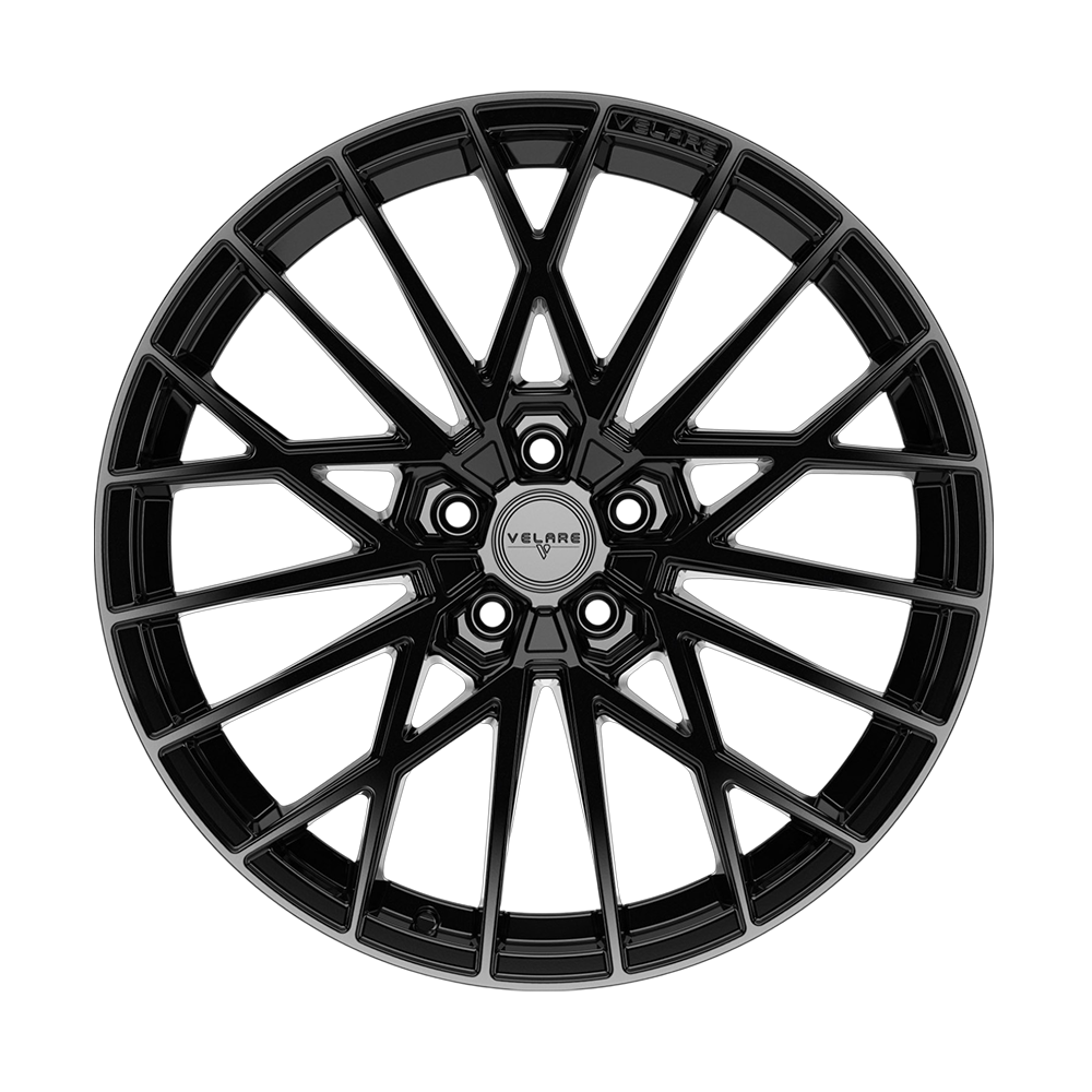 8.5X20" PCD 5X120 Velare 20098-1 ET35 72.60 mm Santorini Black Diamond