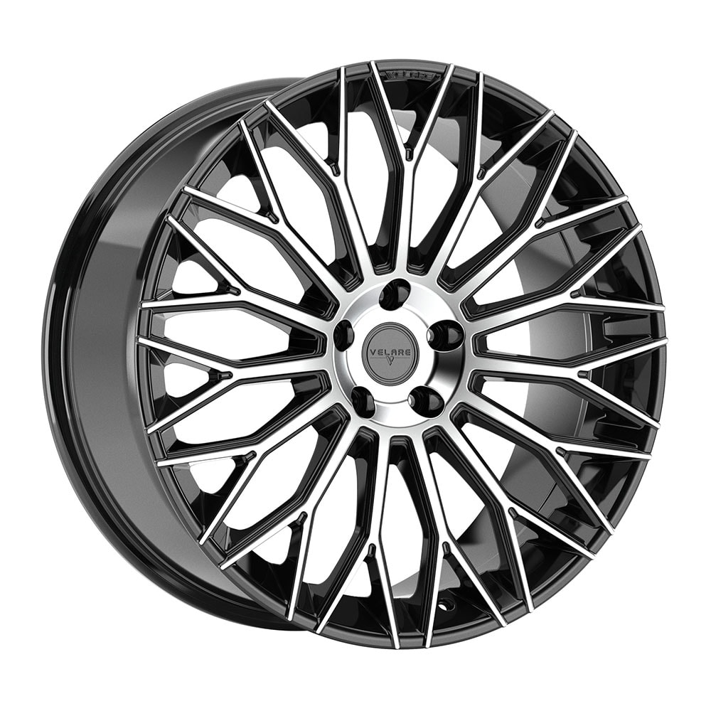 8.5X20" PCD 5X120 Velare 20119-1 ET35 72.60 mm Santorini Black Diamond