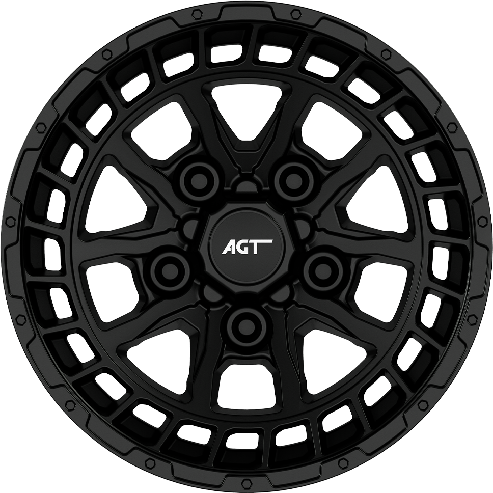 8.5X20" PCD 5XD AGT Wheels 20183 ET42 72.60 mm Matt Black