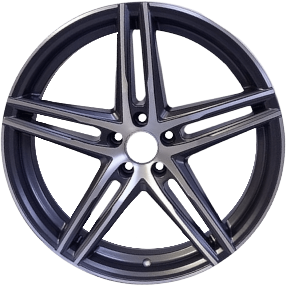 8.5X20" PCD5X108 AGT Wheels 20153-1 ET72.6 Black Diamond 72.6 mm