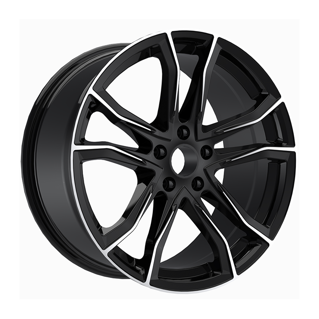 8.5X20" PCD5X108 AGT Wheels 20173-1 ET72.6 Black Diamond 72.6 mm