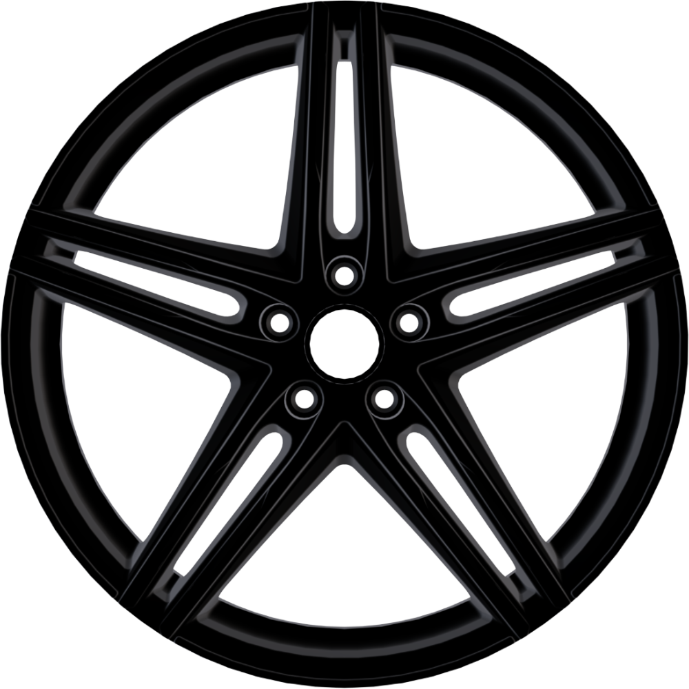 8.5X20" PCD5X112 AGT Wheels 20153-1 ET66.6 Matt Black 66.6 mm