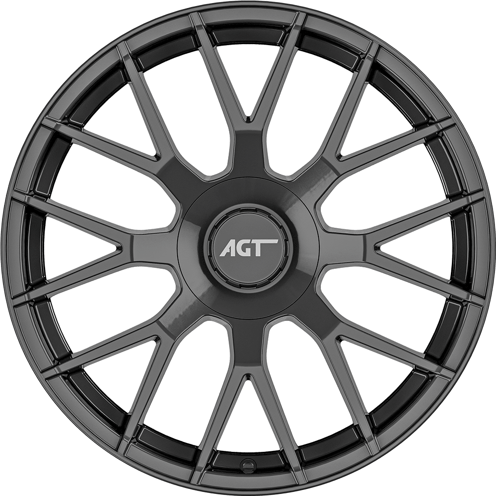8.5X20" PCD5X112 AGT Wheels 20162-1 ET66.7 Matt Titan 66.7 mm