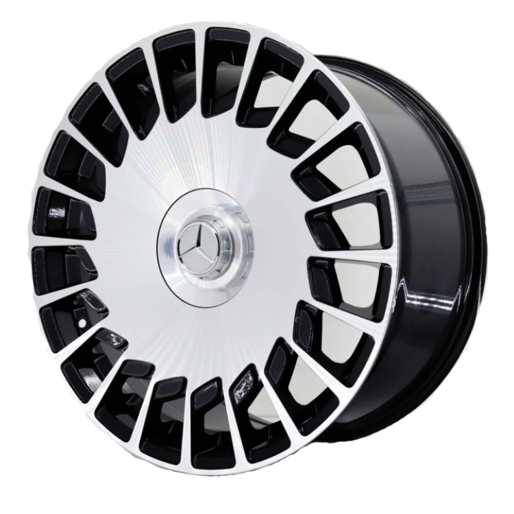8.5X20" PCD5X112 Kormetal 1112 ET38 Black Diamond 66.6 mm