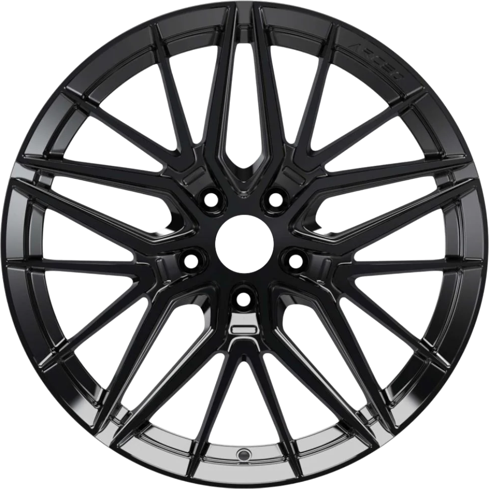 8.0X18" Arceo Wheels ARC 18193 Glossy Black PCD 5x112 ET35