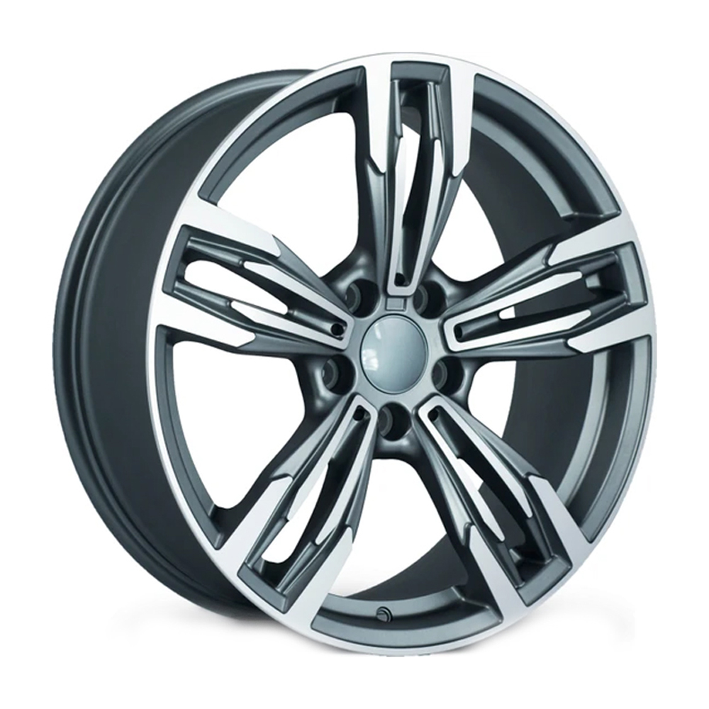 8.0X18" PCD 5x112 MTT Wheels K5078 Metallic Graphite ET32 66.6 mm