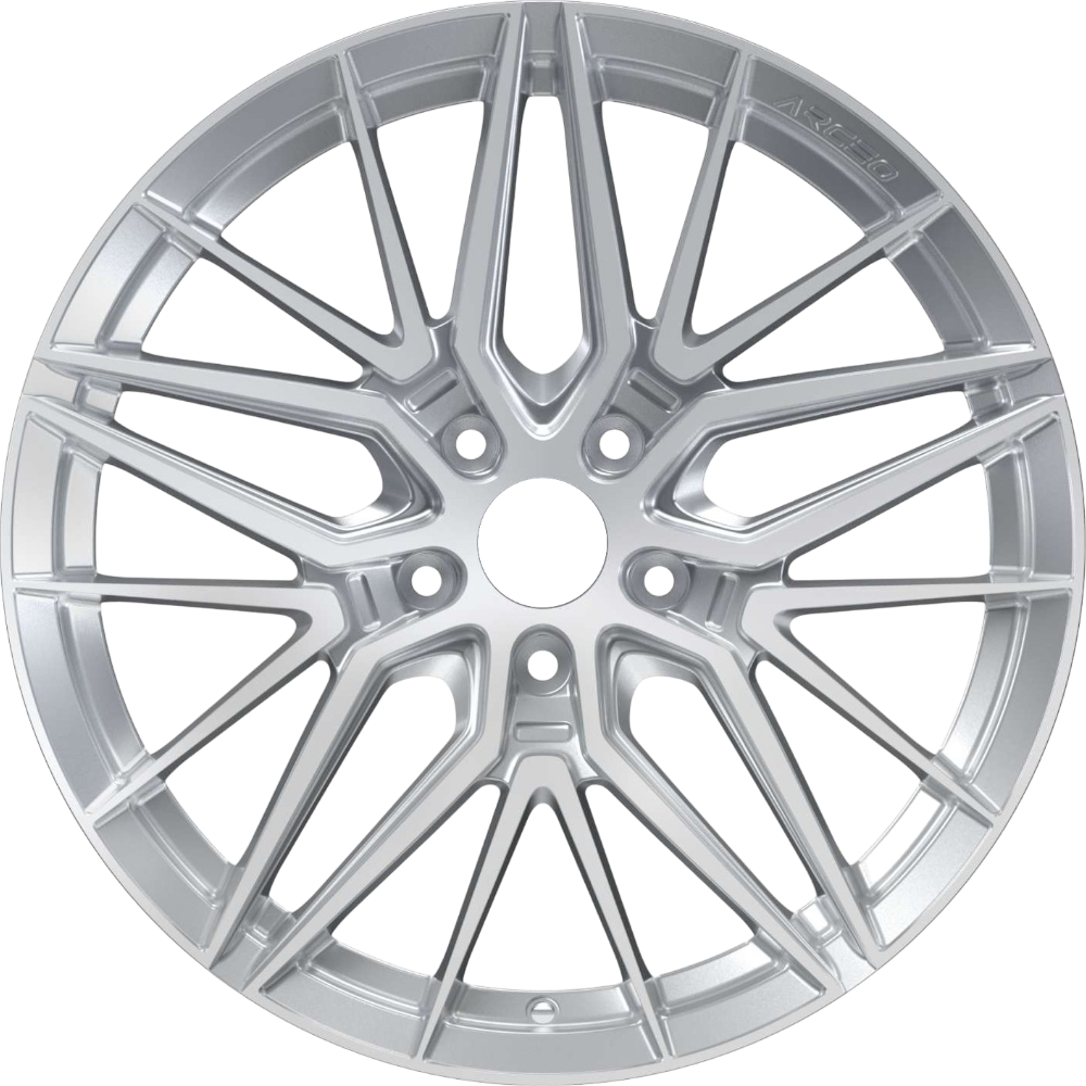 8.5X19" Arceo Wheels ARC 19193 Silver Diamond PCD 5x112 ET35