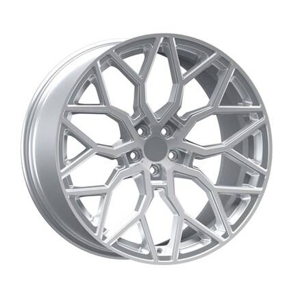 8.5X19" EMR Wheels EMR A318 Silver Diamond PCD 5x112 ET35
