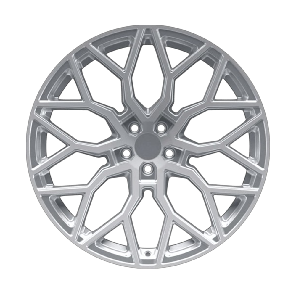 8.5X19" EMR Wheels EMR A318 Silver Diamond PCD 5x114.3 ET35