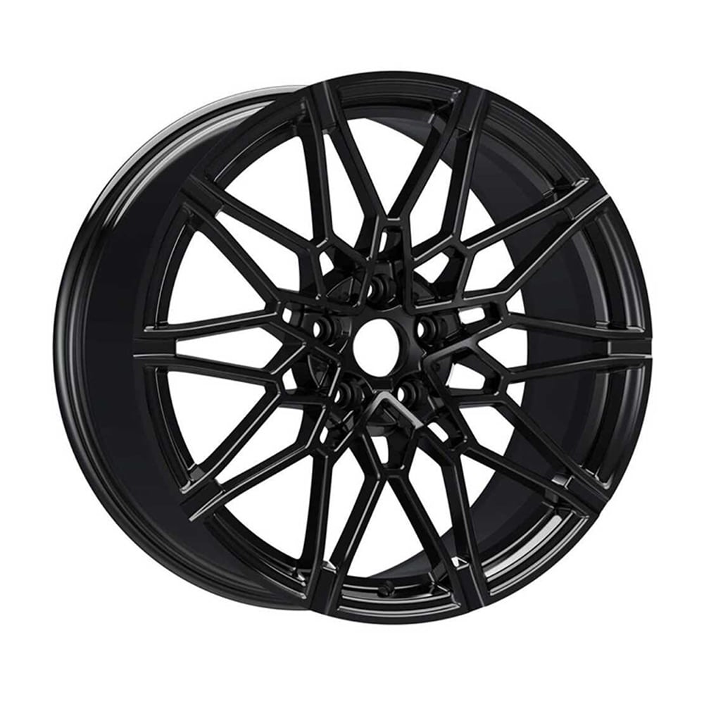 8.5X19" EMR Wheels EMR A338 Black PCD 5x112 ET30