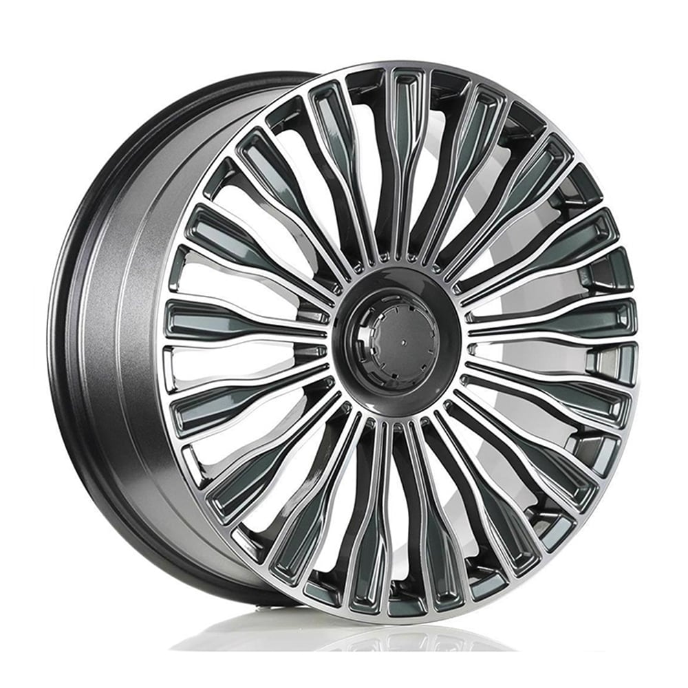 8.5X20" EMR Wheels EMR A326 Black Diamond PCD 5x112 ET38