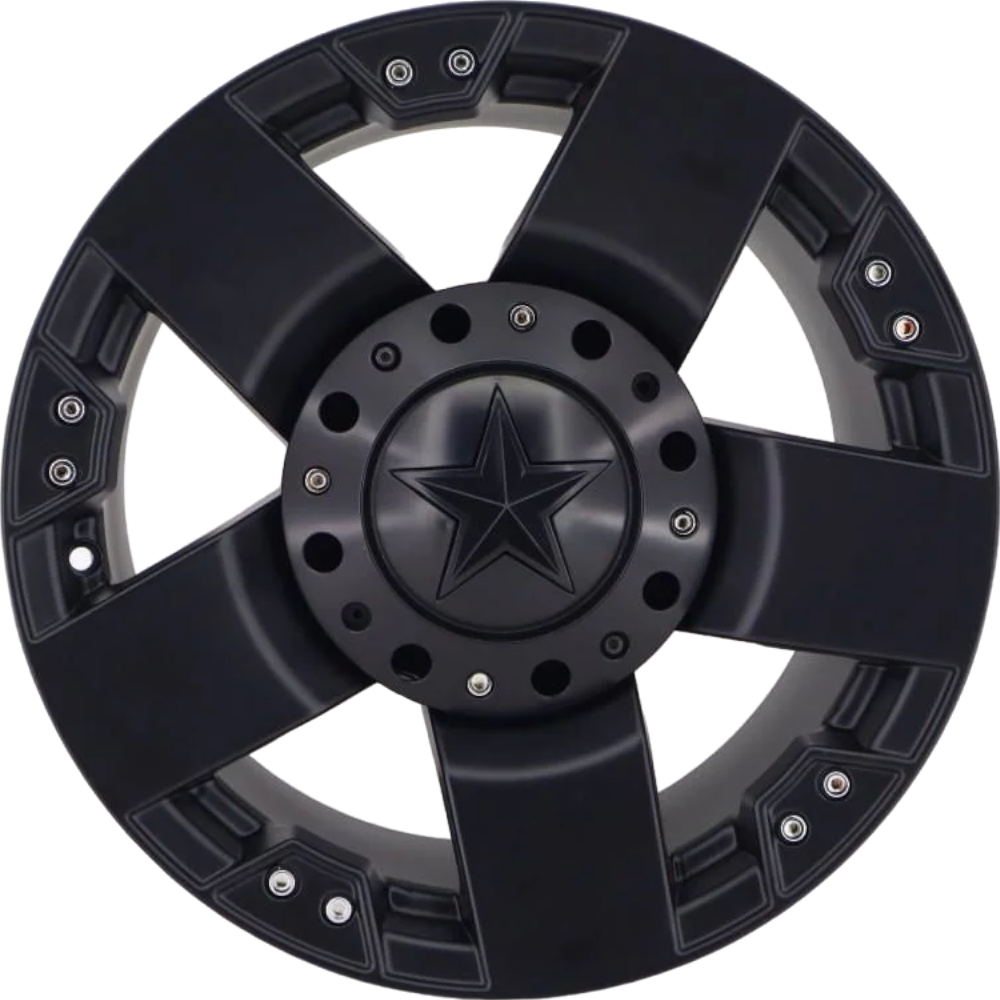 9.0X17" PCD 6X139.7 RC 5187 ET15 110 mm MATT BLACK