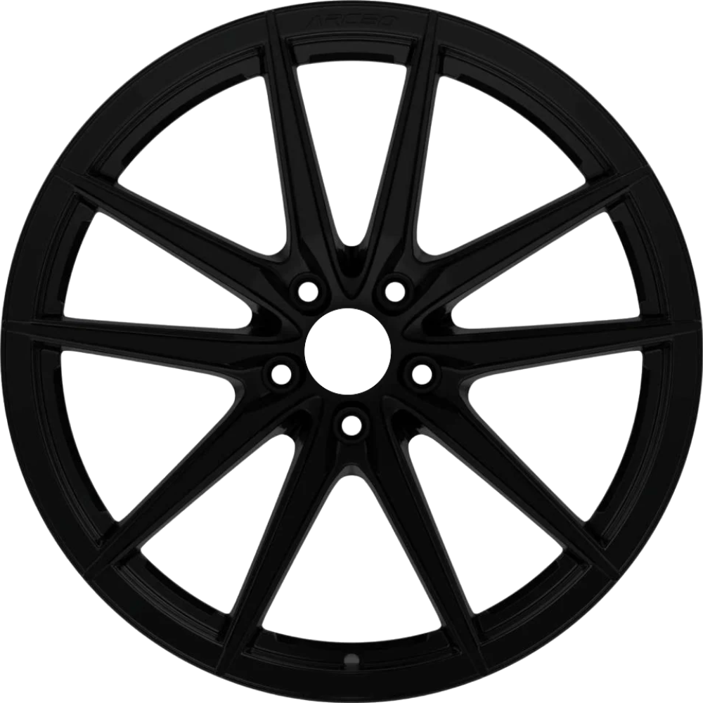 9.0X18" PCD 5X120 Arceo Wheels ARC-18190-36 ET40 Matt Black Monaco 72.6 mm