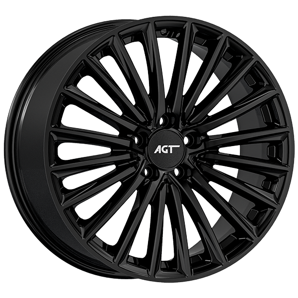 9.0X19" PCD 5X112 AGT Wheels 19269-2 66.60 mm Gloss Black