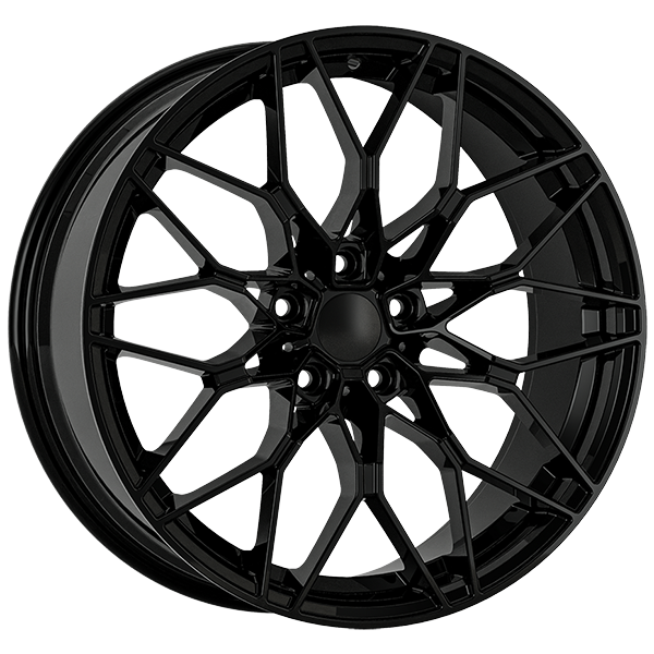 9.0X19" PCD 5X112 AGT Wheels 19280-2 66.60 mm Gloss Black